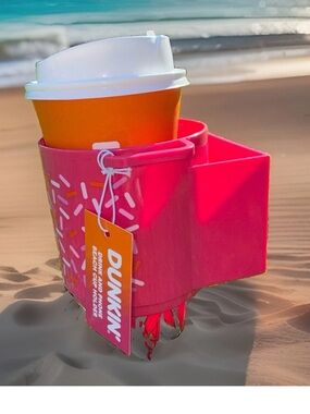 Dunkin' Donuts Drink and Phone Beach Cup Holder (1) Limited Edition 2026